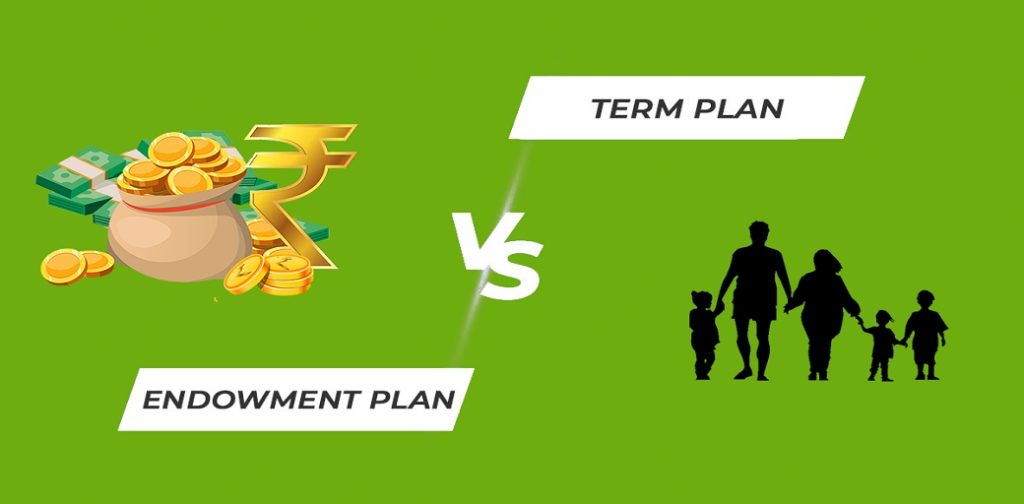 endowment vs term life insurance