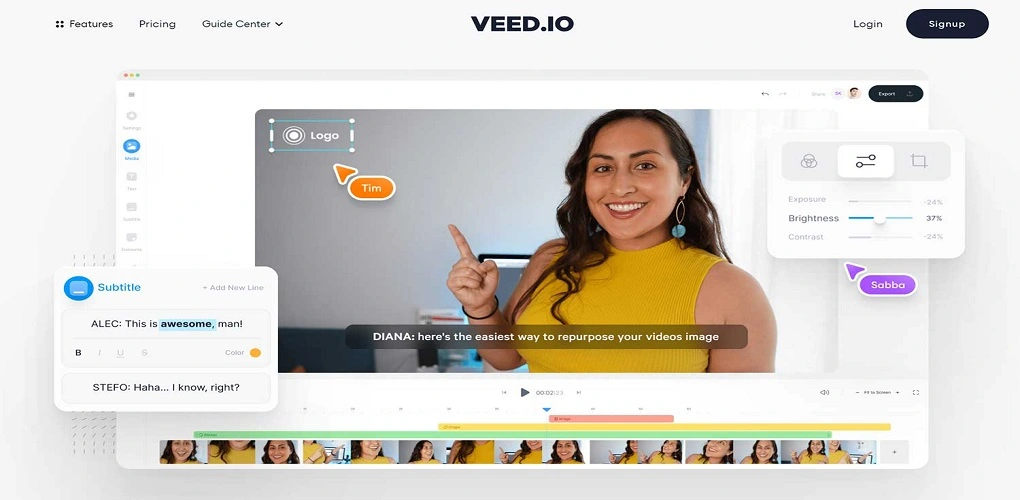 AI Video Generators pictory veed al