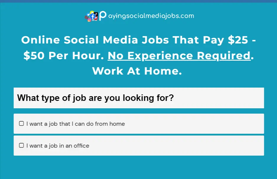 Paying Social Media Jobs Trusted