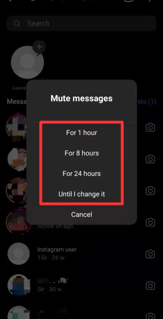 How To Hide Chats on Instagram