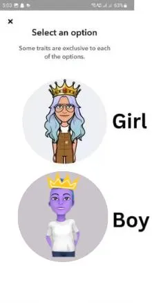 How to change Snapchat My AI Gender