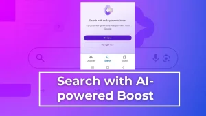search with an ai-powered boost